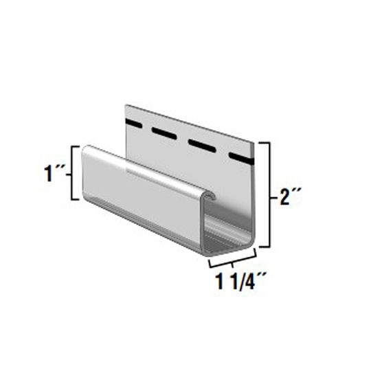 Variform By PlyGem 1-1/4" J-Channel — VAR4002339