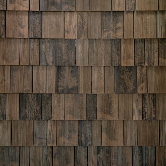 Brava Roof Tile Synthetic Cedar Shake Tile Hip & Ridge (Class C) - Standard Slope (120°) - Bundle of 10 — Tile Roofing — BVTHRSHSS10BW
