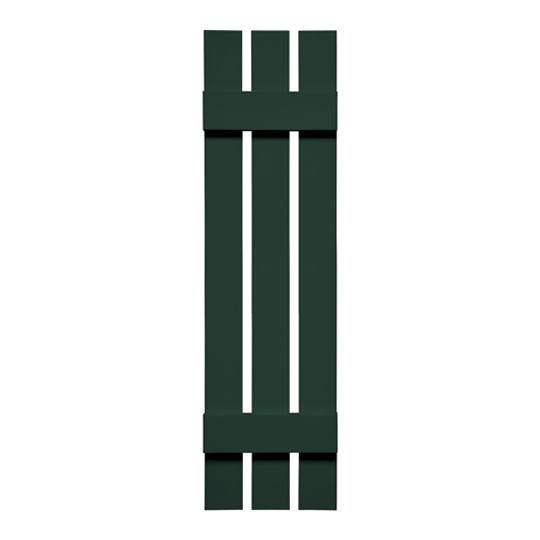 Mid-America Board-N-Batten Standard Three-Board Spaced Shutter — DISCMABBNB3BS127