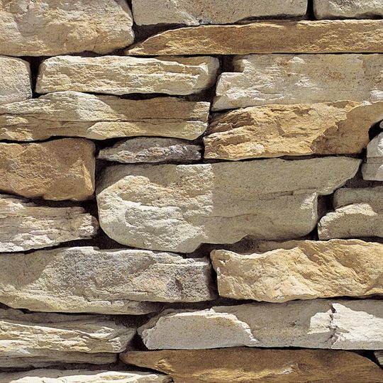 Eldorado Stone Bluffstone Flat Stone - 8 Sq. Ft. Box — ELDSVF0002SB