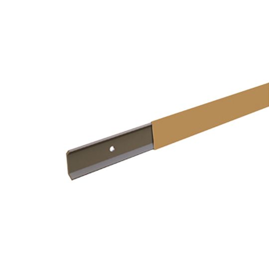 Metal-Era 1" x 12' TCB-75 Termination Bar