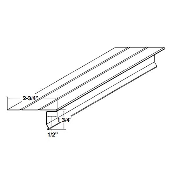Mastic 1-3/4" x 2-7/8" x 10' T-Drip Edge — Flashings — ACOTD182952