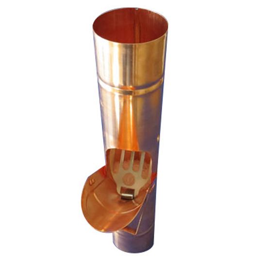 Berger Building Products 18 Oz. 4" EuraCraft Copper Rainwater Pipe Cleanout
