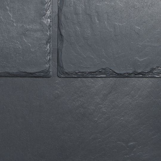EcoStar 12" Majestic Slate Traditional Polymeric Tiles - Class C - Pre-Blended Batch 1 — ECOMTC12FGPB1