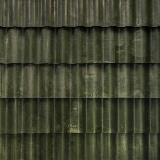 Brava Roof Tile Composite Spanish Barrel Tile Top Ridge (Class C) - Bundle of 5 — Tile Roofing — BVTSTRPG