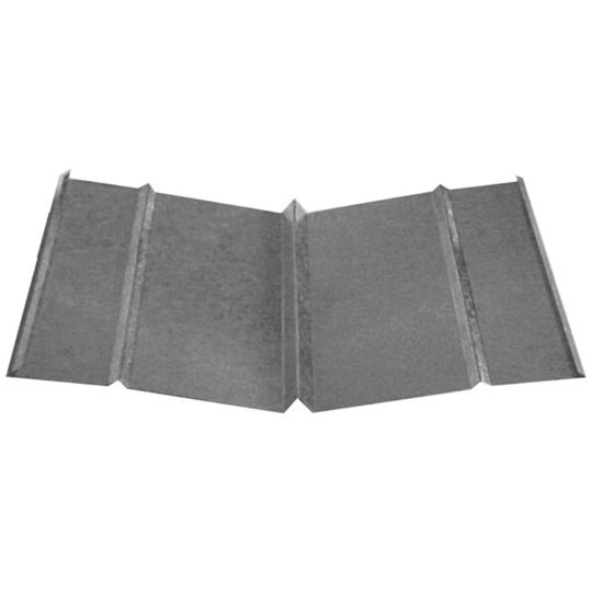 Able Sheet Metal 16 Oz. Copper 24" W-Valley 3-Crown