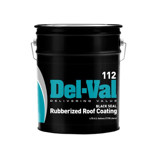 United Asphalt (New Jersey) Del-Val Black Seal Rubberized Coating - 5 Gallon Pail — UASDBSBSG5
