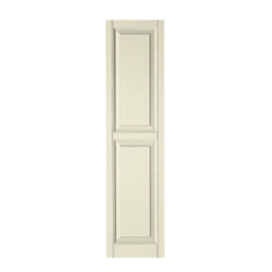 Mastic 15" x 39" Standard Raised Panel Shutters - Regular Style — ACOVINRP1539CRM