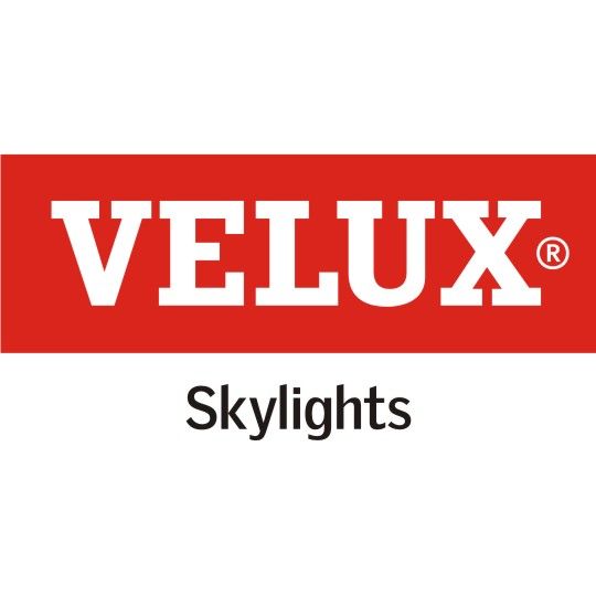 Velux Manual "Fresh Air" Deck-Mounted Skylight with Aluminum Cladding, Laminated Low-E3 Glass & White Solar Blackout Blind — VELSVC062004DS00
