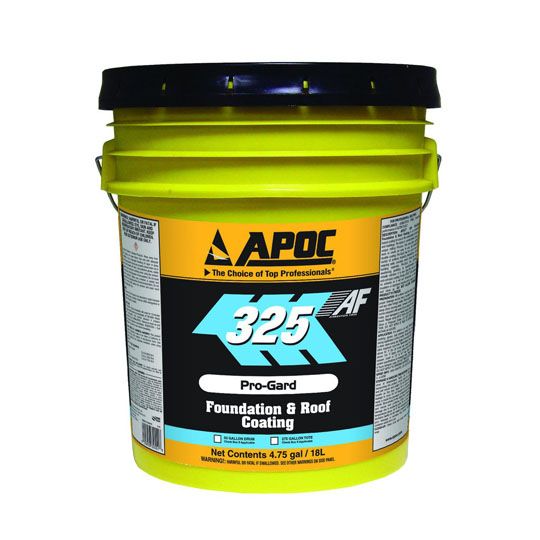 APOC 325 Pro-Gard Foundation & Roof Coating - Spray Grade — Adhesives, Caulks & Sealants — GHOAP325G5