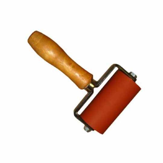 C&R Manufacturing 2" x 4" Silicone Double Fork Roller — CRM4SR