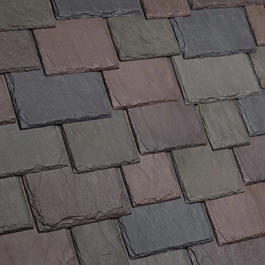 Davinci Roofscapes Multi-Width Slate - Bundle of 28 — Slate Roofing — DAVMWSLAB