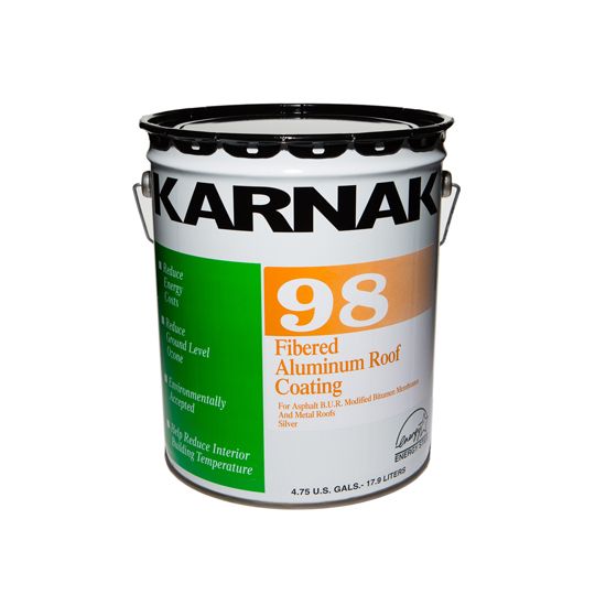 Karnak #98AF Fibered Aluminum Roof Coating - 5 Gallon Pail