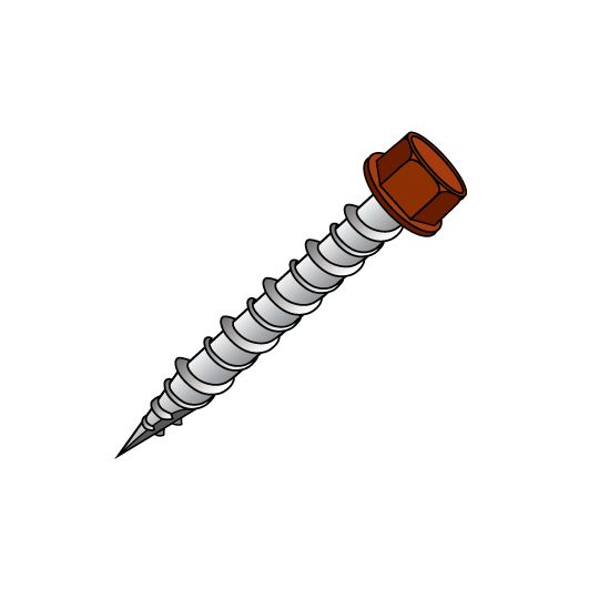 Unified Steel #10 x 1" Trim Screws - Bag of 250 — BORTS1SR