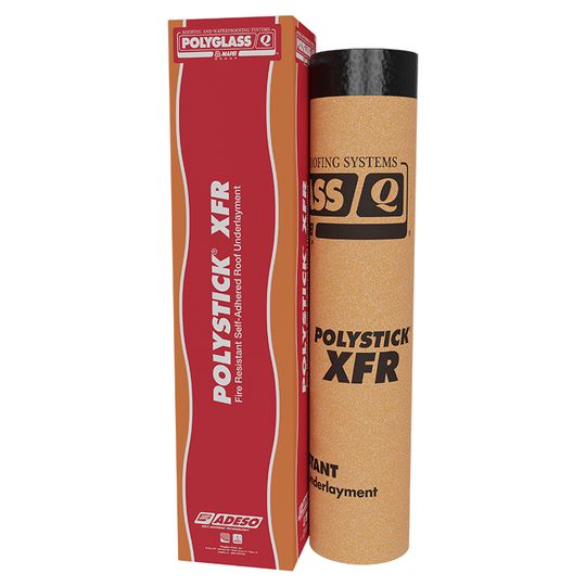 Polyglass Polystick Xfr Fire Resistant Self-Adhered Roof Underlayment