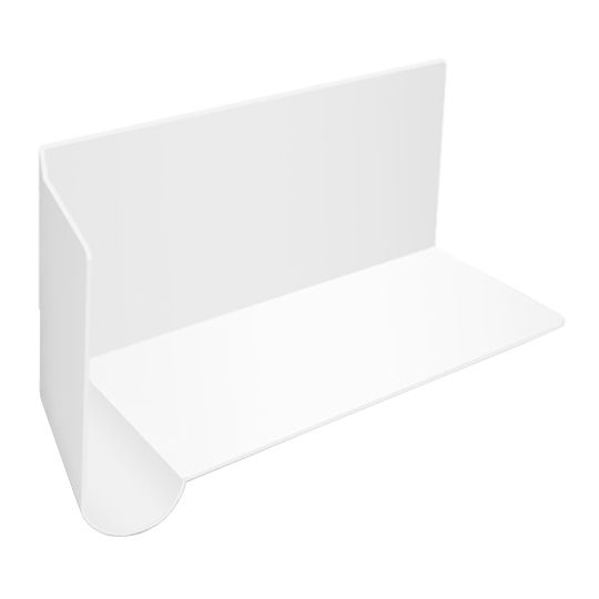 Parksite Plunkett-Webster DryFlekt Kick-Out Diverter Flashing - Left — PPW320DFLWH