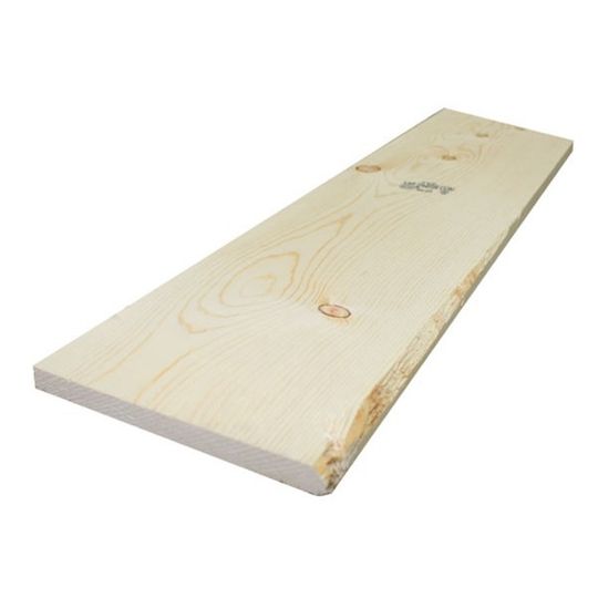 Snavely Forest Products 1" x 10" x 16' Ponderosa Pine