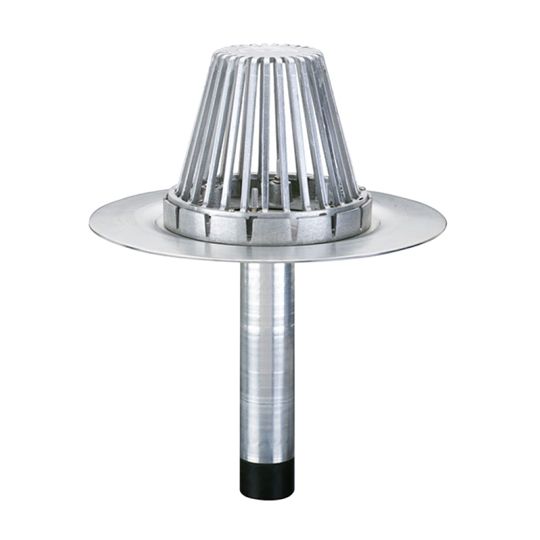 Olympic Manufacturing 3-1/2" U-Flow Cast Aluminum Drain