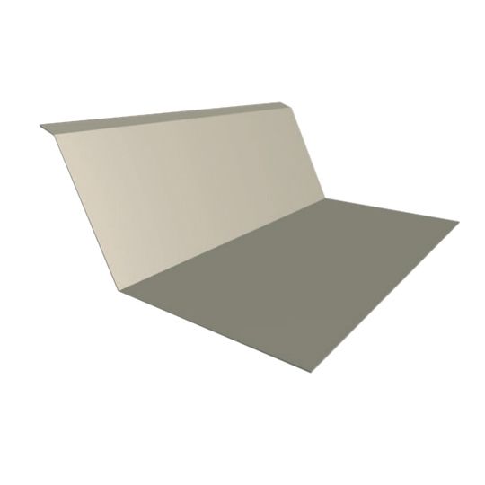 Caliber Metals 3" x 3" x 10' Aluminum Apron-Flashing