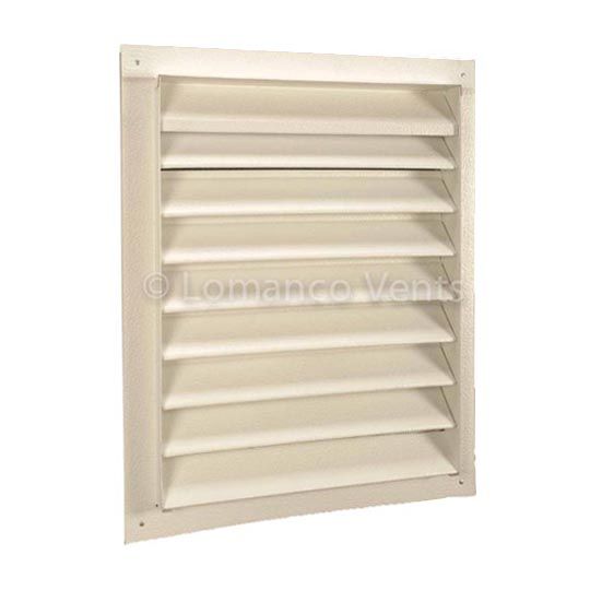 Lomanco 14" x 18" 200-Series Square Recess Mount Gable Louver
