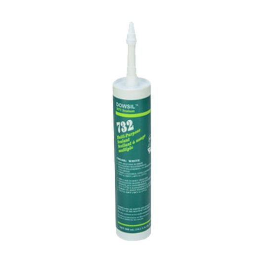 DOWSIL 732 Multi-Purpose Sealant - 3 Oz. Tube — Adhesives, Caulks & Sealants — DOW732SSW3