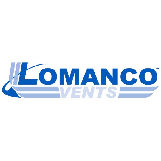 Lomanco 14" x 18" 100-Series Square Flush Mount Gable Louver — LOM1001418W