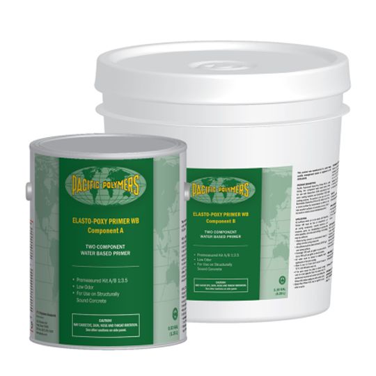 Pacific Polymers Elasto-Poxy Primer Wb (Water-Based) Parts A & B - 1.5 Gallon Kit