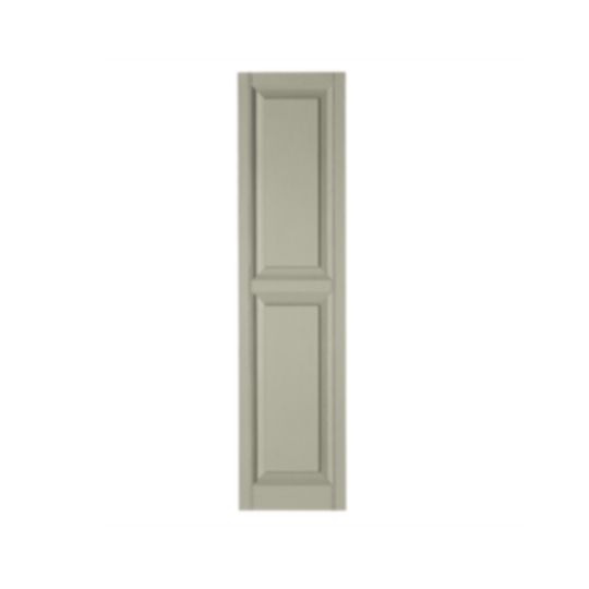 Mastic 12" x 67" Standard Raised Panel Shutters - Regular Style — ACOVINRP126752