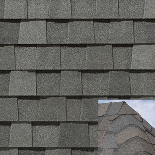CertainTeed Roofing 12" x 36" Shadow Ridge Hip & Ridge Accessory Shingles — Hip & Ridge Shingles — CTRSRHRSHGG