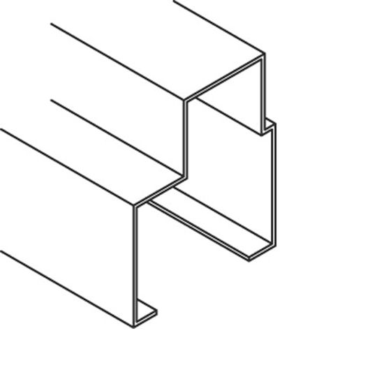 MWI Components 2244BR Aluminum Bottom Rail For 1-1/2" Door MP10 — MW322441200