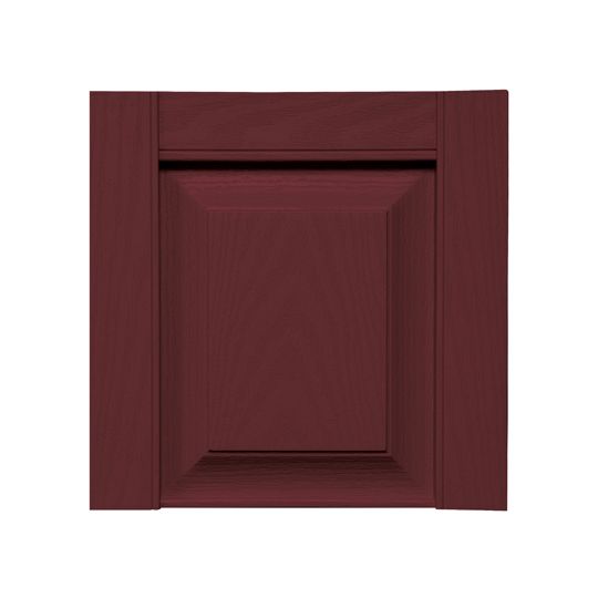 Mid-America Transom Top for Standard Raised Panel Shutters — MABTT14WN