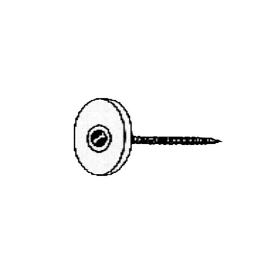 Steel & Wire 2" Capped Roofing Nails - 2.5 Lb. Box