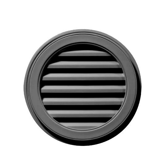 TRI-BUILT Round Gable Vent — TRI410022015