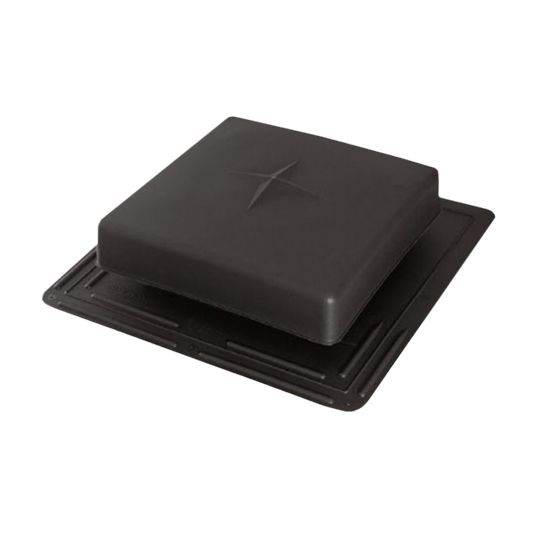 Air Vent Airhawk RVP61 Square Top Plastic Vent — Ventilation and Drainage — AIRRVP61BR