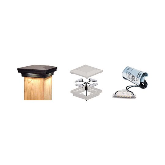 Fortress Building Products FortressAccents LED Cap Light Kit