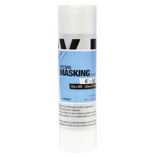 Paint Sundries Solutions 72" x 90' Trimaco Mask Film