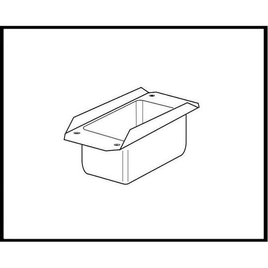 Mastic 38 mil x 3" x 4" Envoy Rectangular Eave Tube