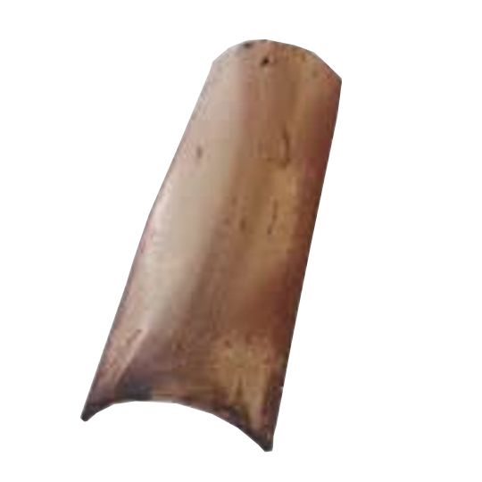 Redland Clay Tile Baja Mission 4000 Series Top Tile — Tile Roofing — RDLBMPGFBSCTOP