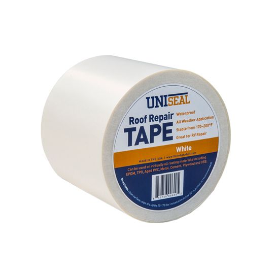 United Asphalt (New Jersey) 4" x 25' Uniseal Self-Adhered Tape — Metal Roofing — UASUSSAT425BL