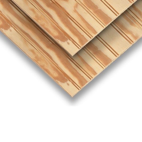 LP 2" On-Center Beaded Pine Plywood