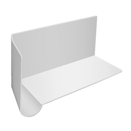 Parksite Plunkett-Webster DryFlekt Kick-Out Diverter Flashing - Left — PPW320DFLGY