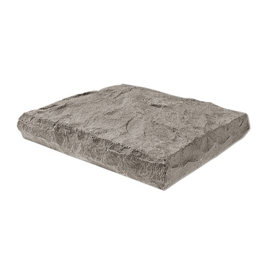 Coronado Stone 24" x 24" Chiseled Stone Post Cap — CSNPCC24035LG