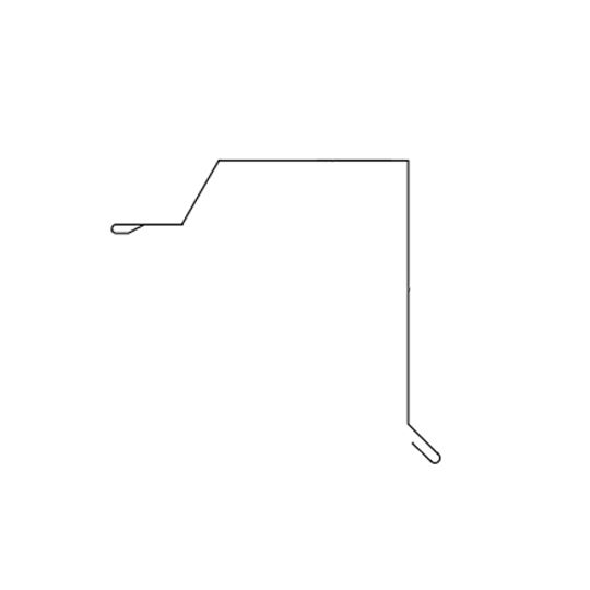 Metal Sales 4" x 10'2" Image Ii Step Rake — MTS5595406