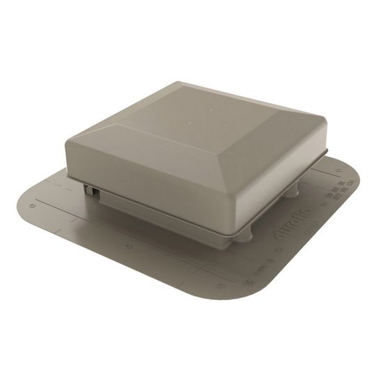 Canplas Industries Duraflo 6050T Square Tall Roof Vent — Ventilation and Drainage — DUR6050TWW
