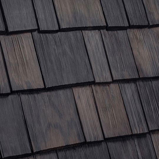 Davinci Roofscapes 12" Bellaforte Shake Starter Tile - Bundle of 20 — Slate Roofing — DAVST5888491