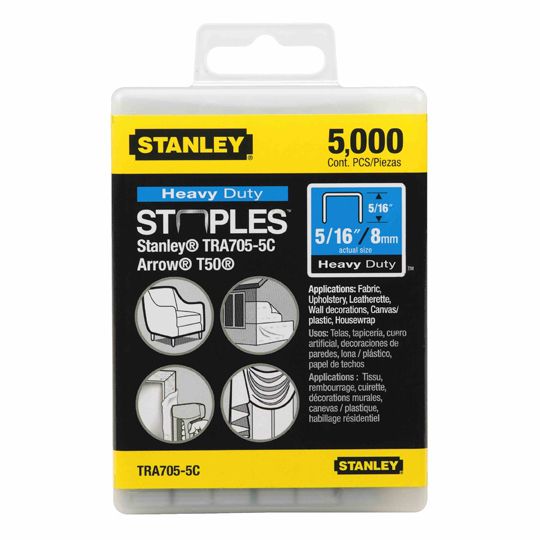 Bostitch 5/16" Heavy-Duty Staples - Package of 5,000