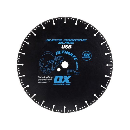 OX Tools 7" Ultimate Usb Super Abrasive Blade