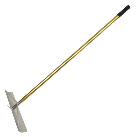 Kraft Tool 4" x 19-1/2" Gold Standard Aluminum Concrete Placer with Hook
