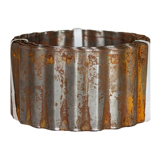 Dakota Tin Corrugated Metal Landscape Edging — Metal Roofing — RSHCO610R
