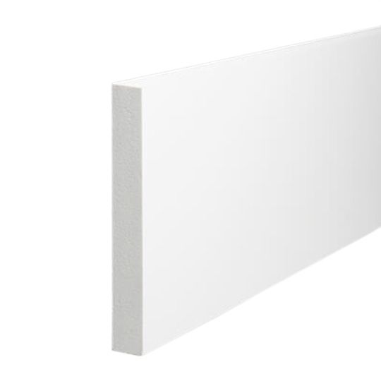 Ply Gem 5/4" x 4" x 18' Cellular PVC Trim - Woodgrain/Smooth